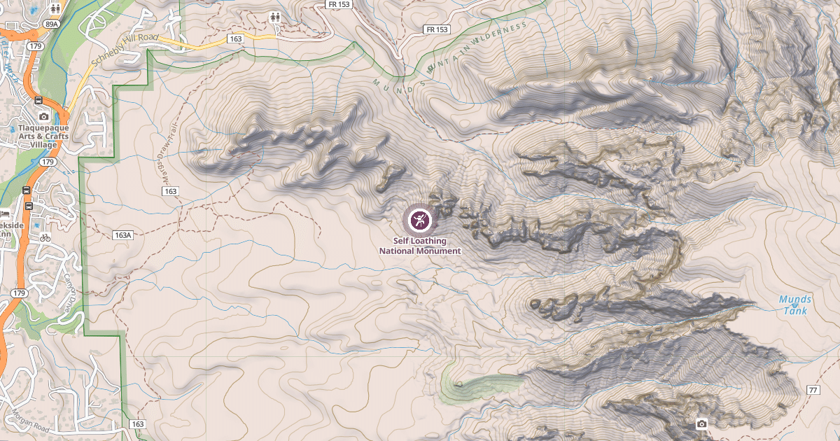 Map preview of Self Loathing National Monument