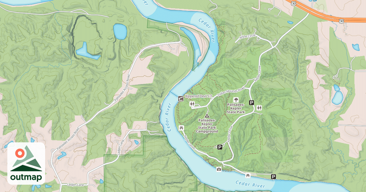 Map of Kippered Devi