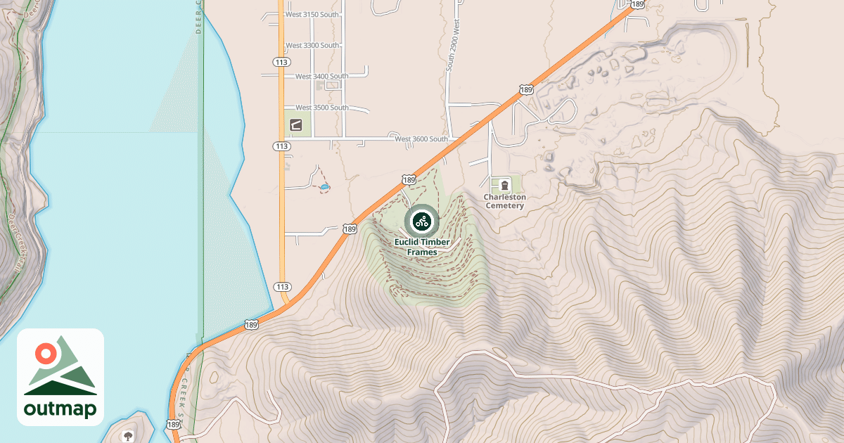 Map of Euclid Timber Frames