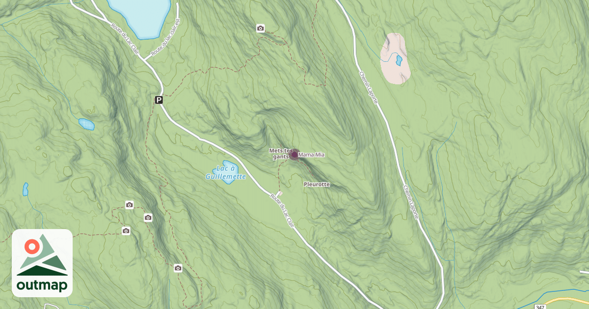 Map of Mama-Mia