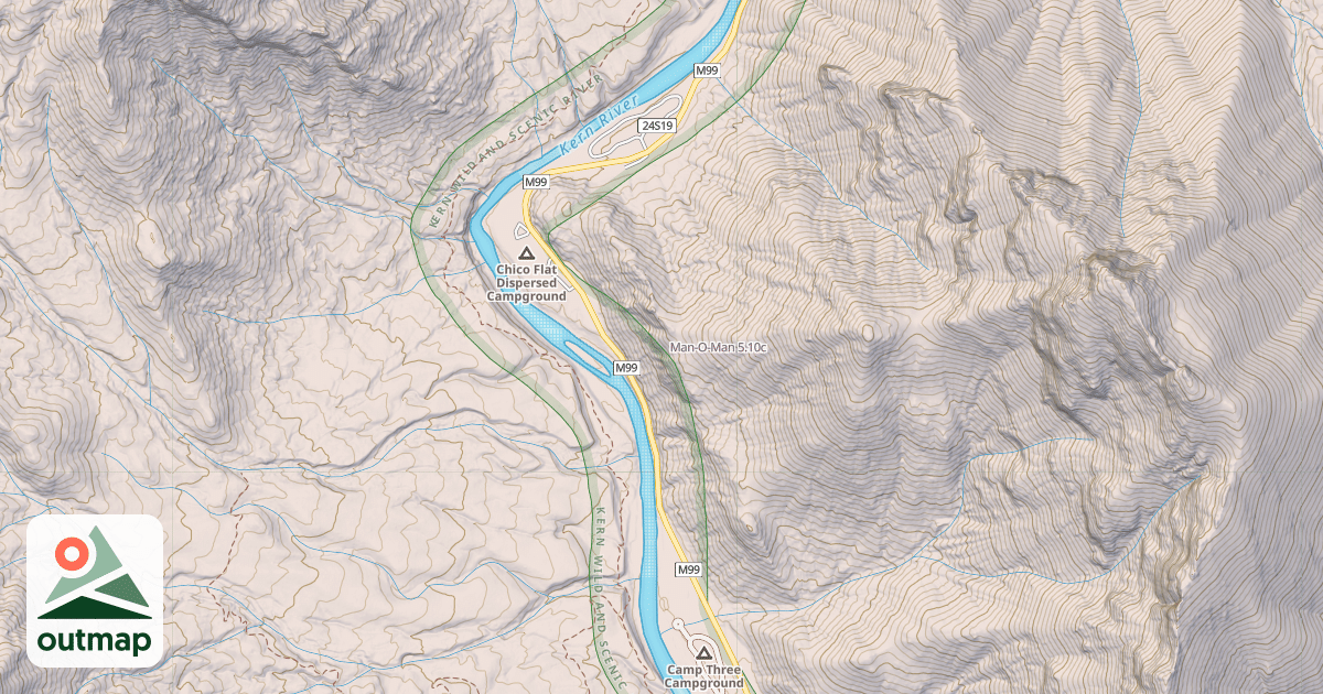 Map of Man-O-Man