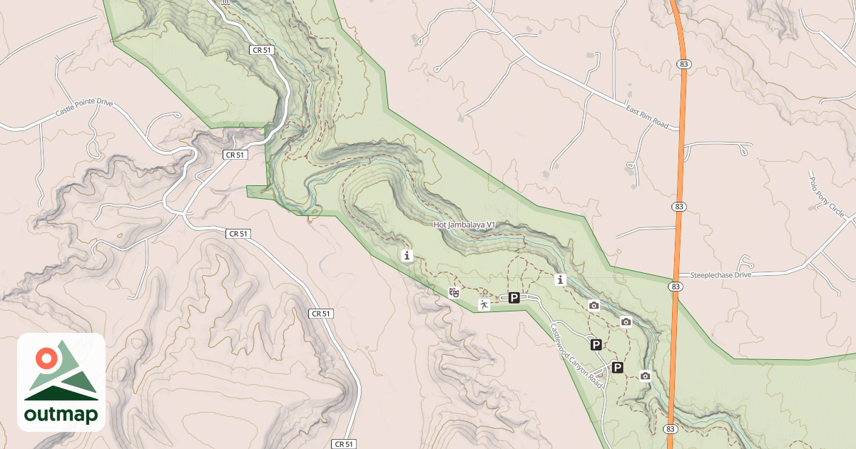 Map of Hot Jambalaya