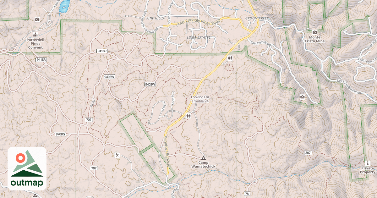 Map of Looking For Trouble