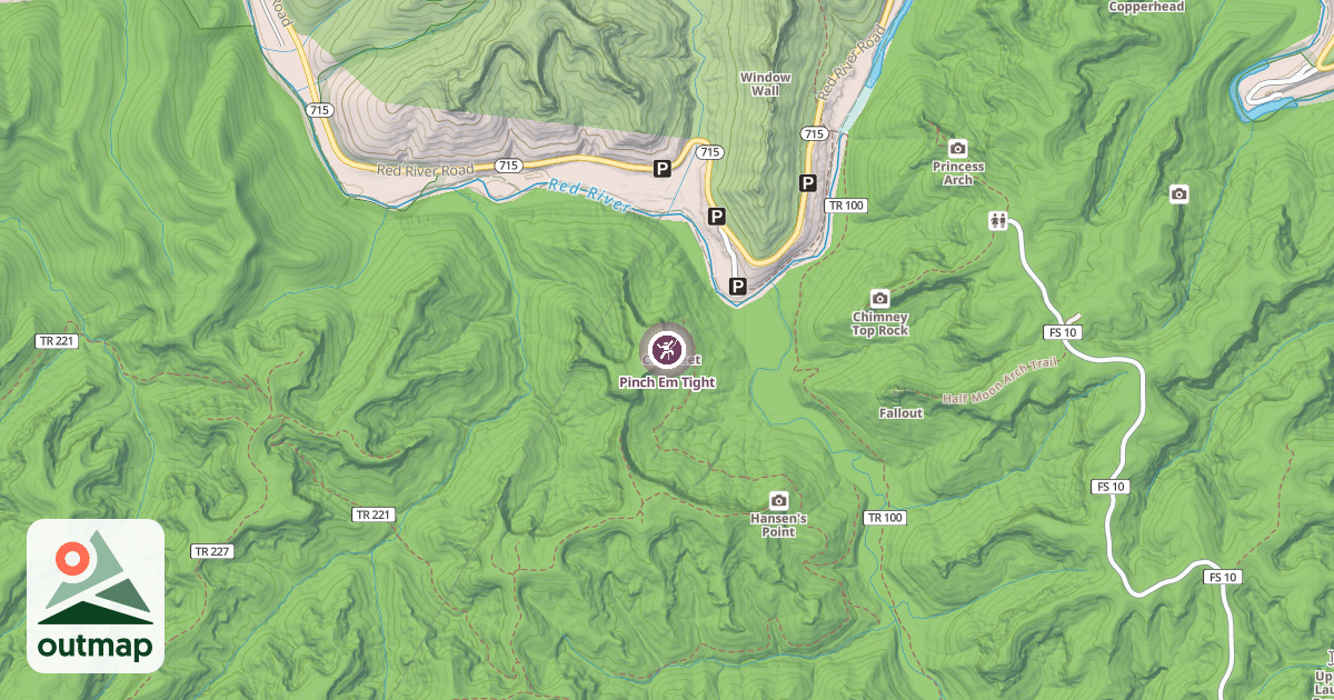 Map of Pinch Em Tight