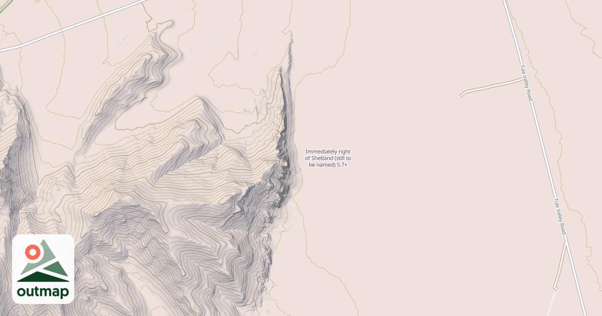 Map of Immediately right of Shetland (still to be named)
