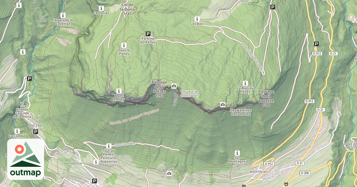 Map of Douceur de vivre