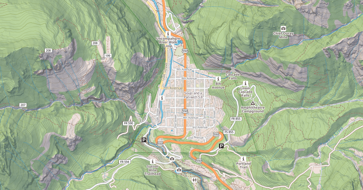 Map preview of Soup  and a Pan-wich