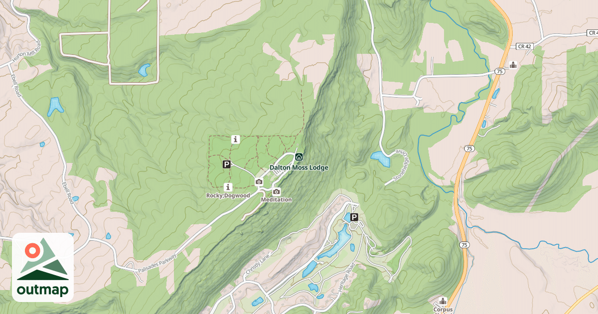 Map of Dalton Moss Lodge