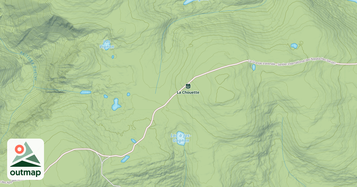 Map of La Nyctale