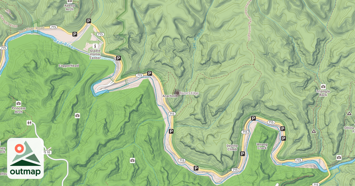 Map of Razor's Edge