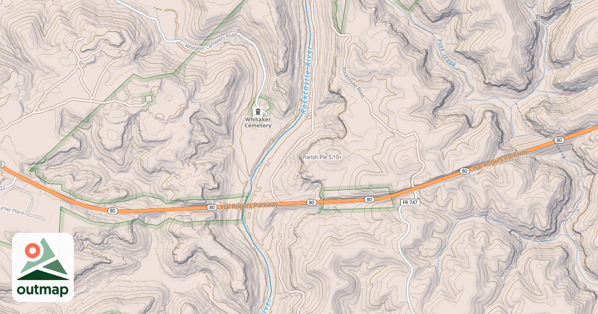 Map of Parish Pie