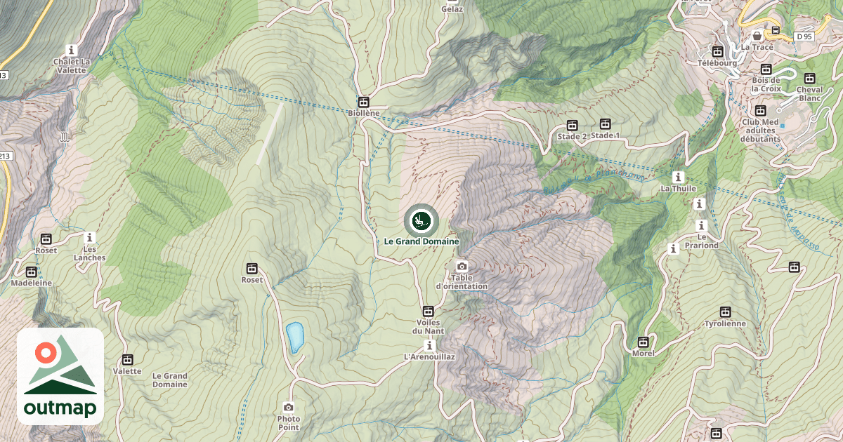 Map of Le Grand Domaine