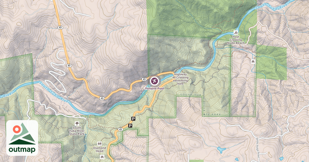 Map of Pensive Pool