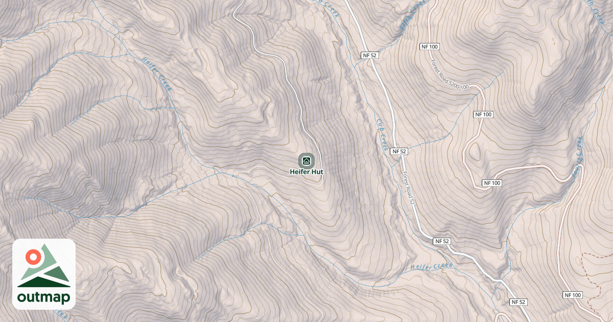 Map of Heifer Hut