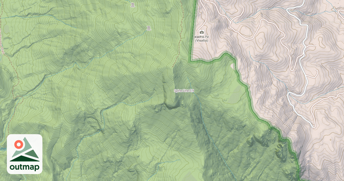 Map of Spine Line