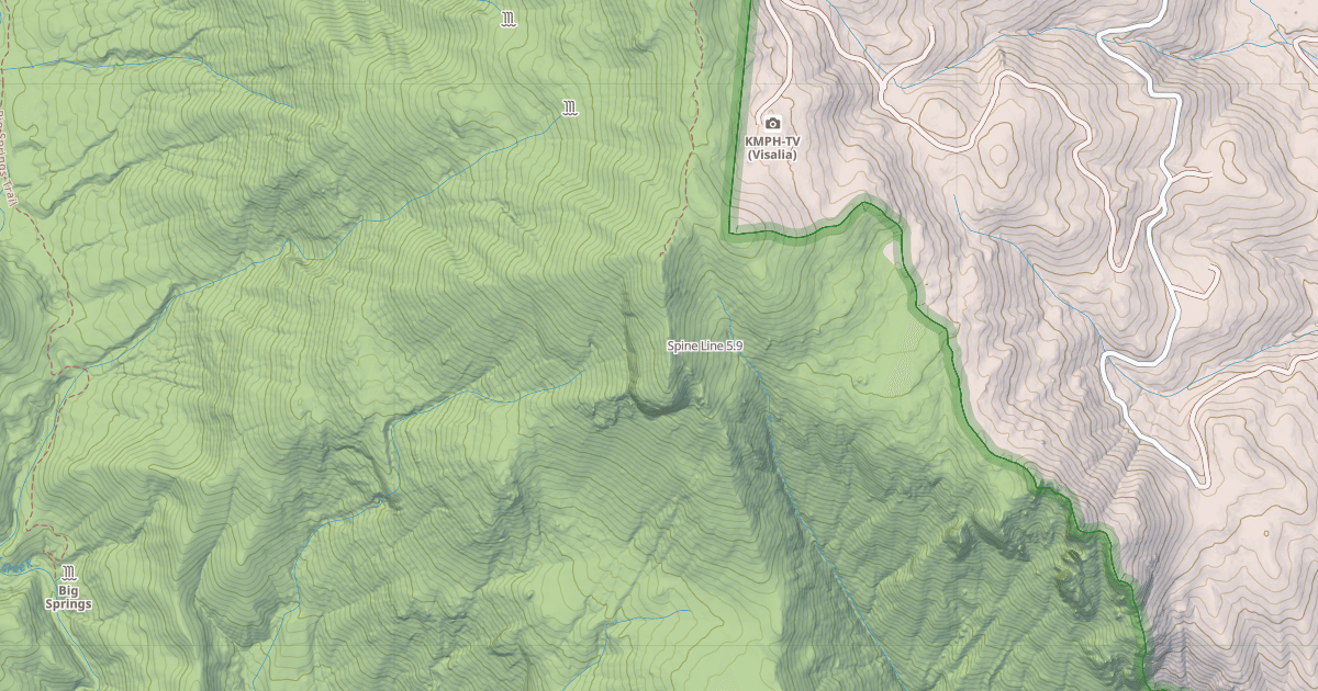 Map preview of Spine Line