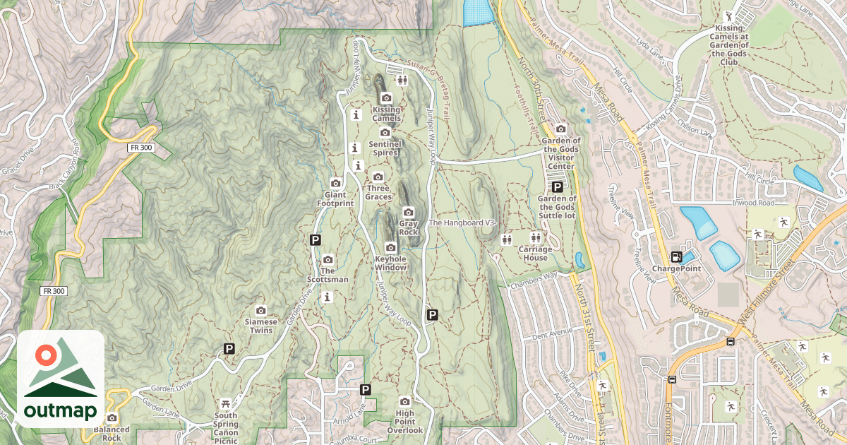 Map of The Hangboard