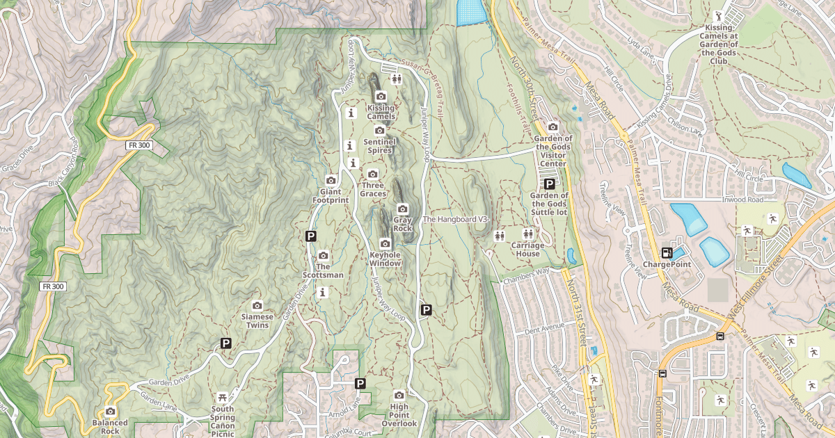 Map preview of The Hangboard