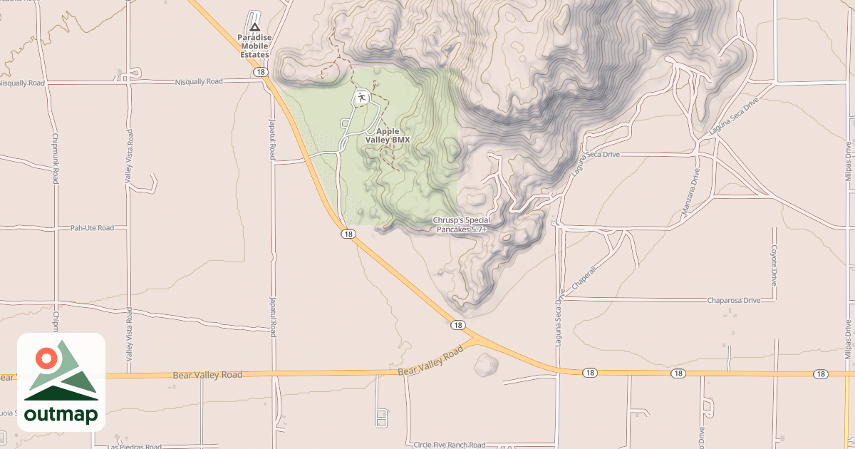 Map of Chrusp's Special Pancakes