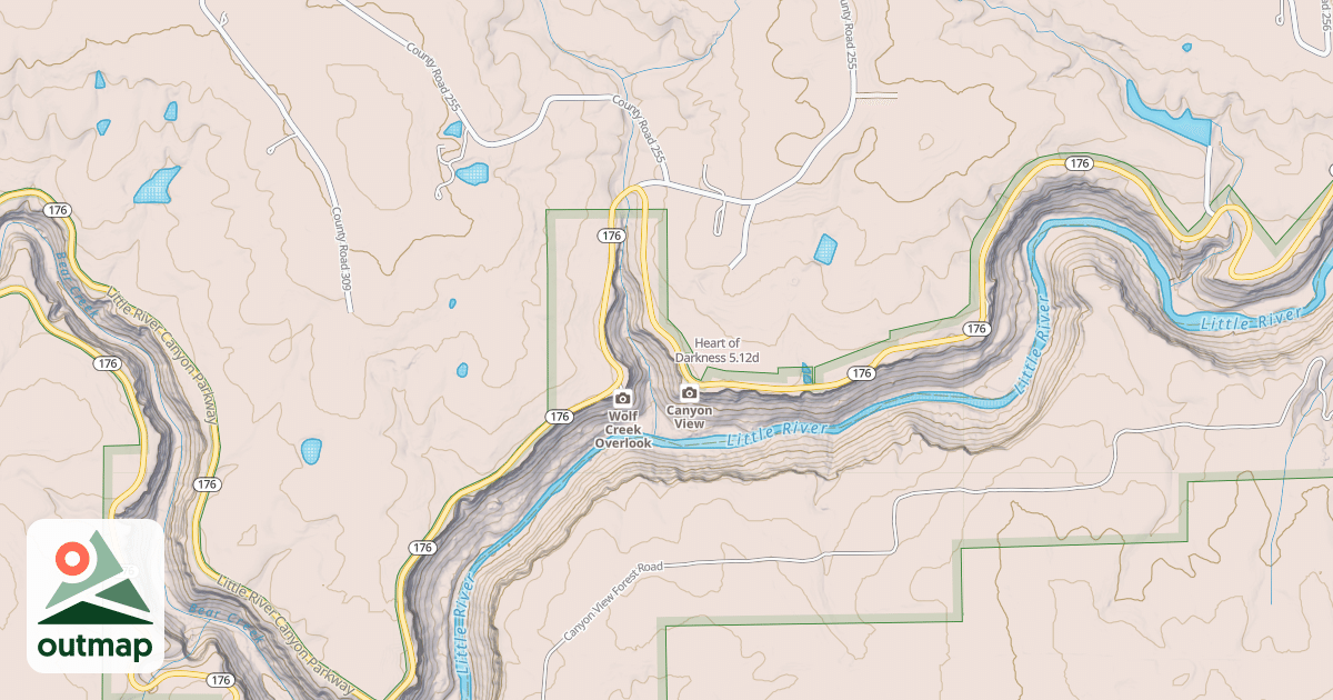 Map of Heart of Darkness