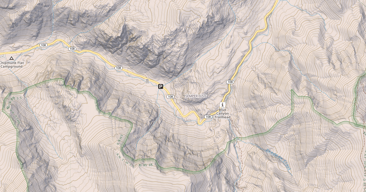 Map preview of SEMPER Fi
