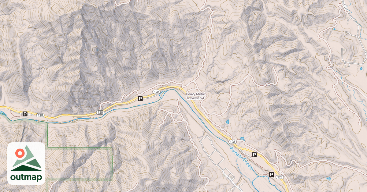 Map of Heavy Metal Traverse