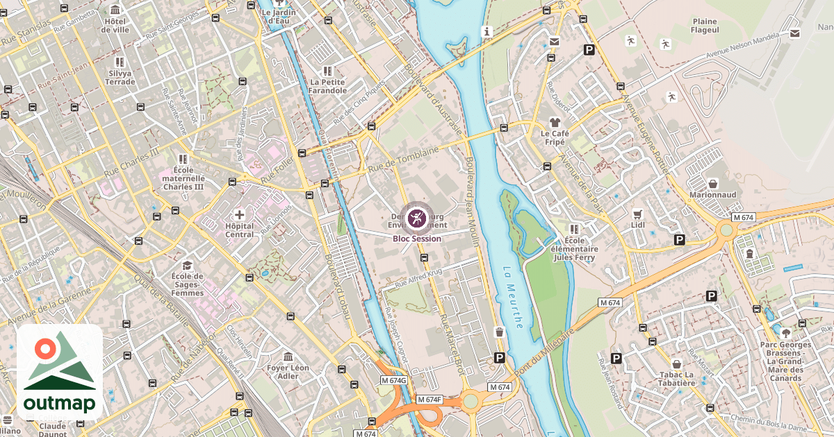 Map of Bloc Session