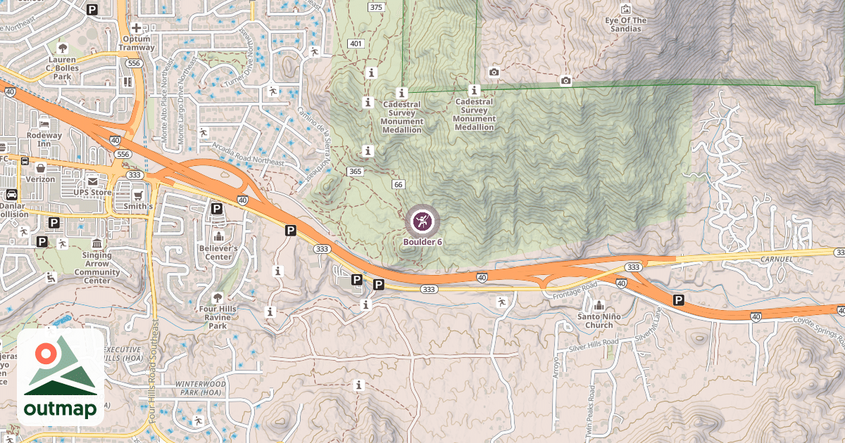 Map of Boulder 6