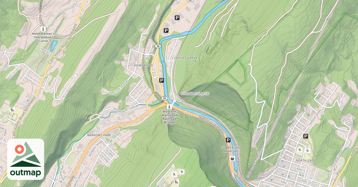Map of Killer Bee Sting