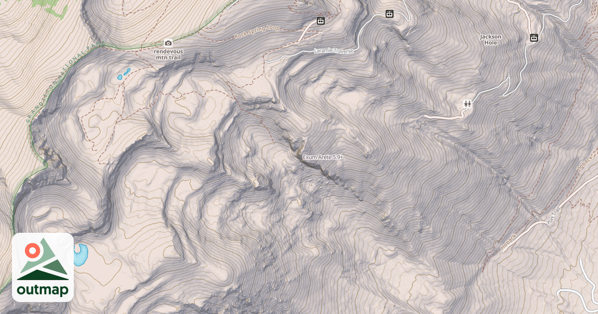 Map of Exum Arete