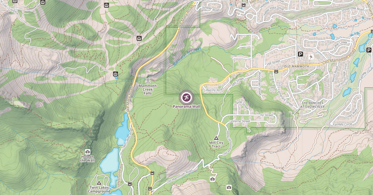 Map preview of Panorama Wall