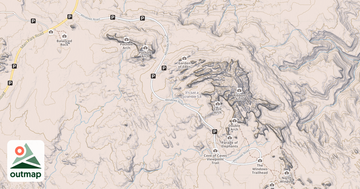 Map of It's Just a Scramble