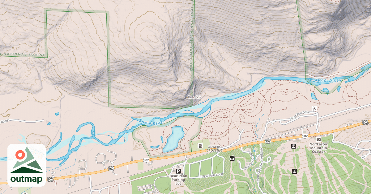 Map of Bear