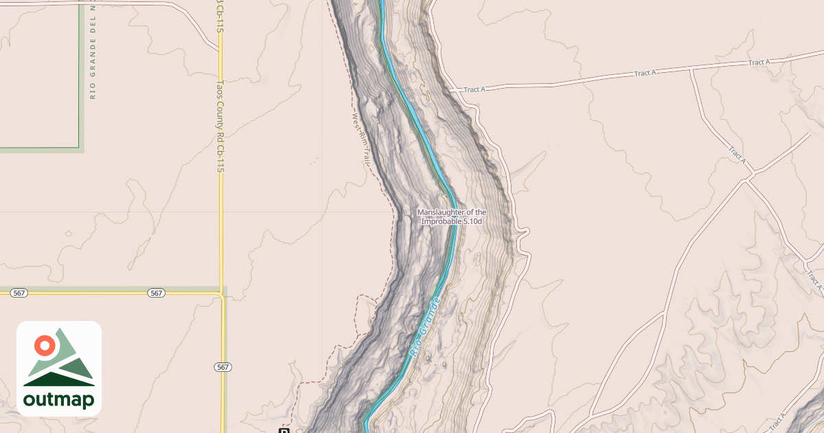 Map of Manslaughter of the Improbable