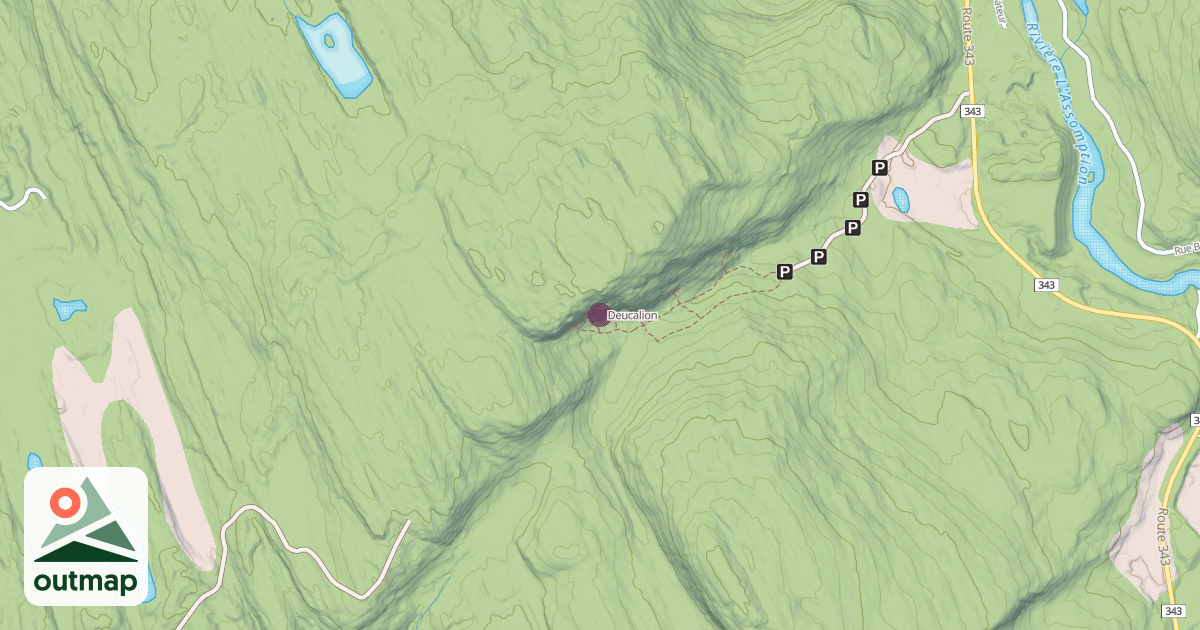 Map of Deucalion