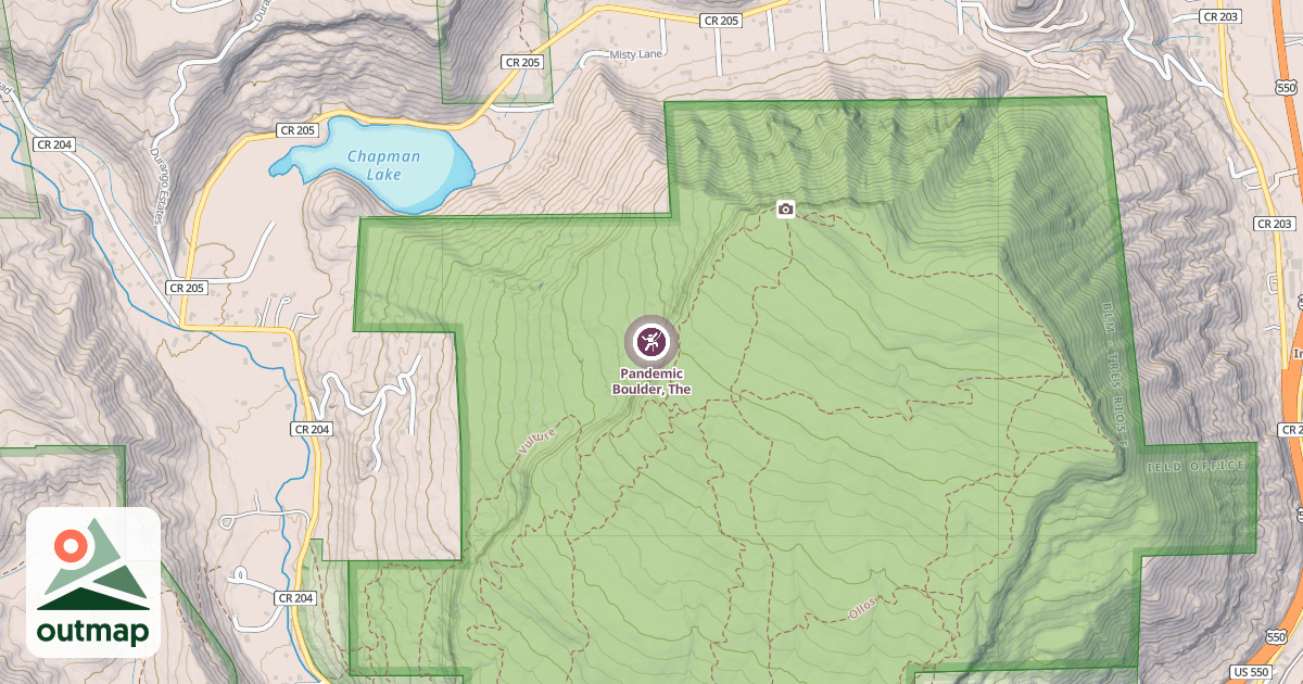 Map of Pandemic Boulder, The