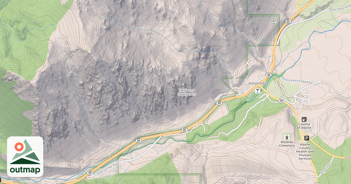Map of Handsome Hooligan