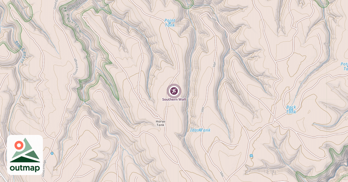 Map of Southern Wall