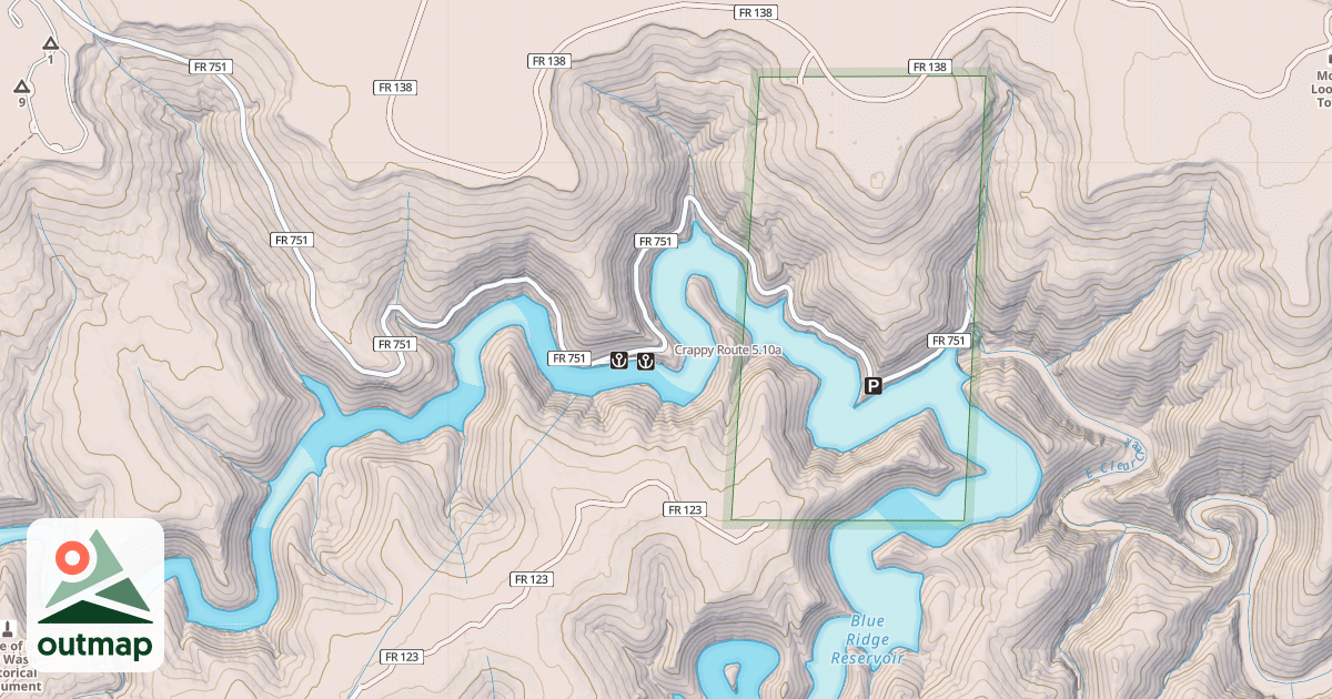 Map of Crappy Route