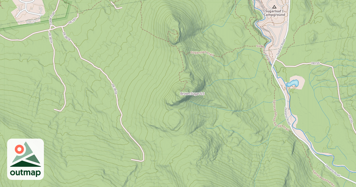 Map of Brown Sugar