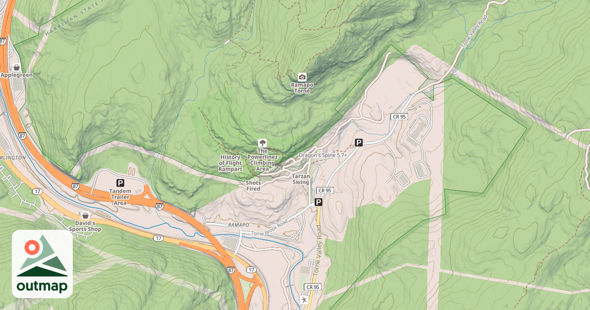 Map of Dragon's Spine