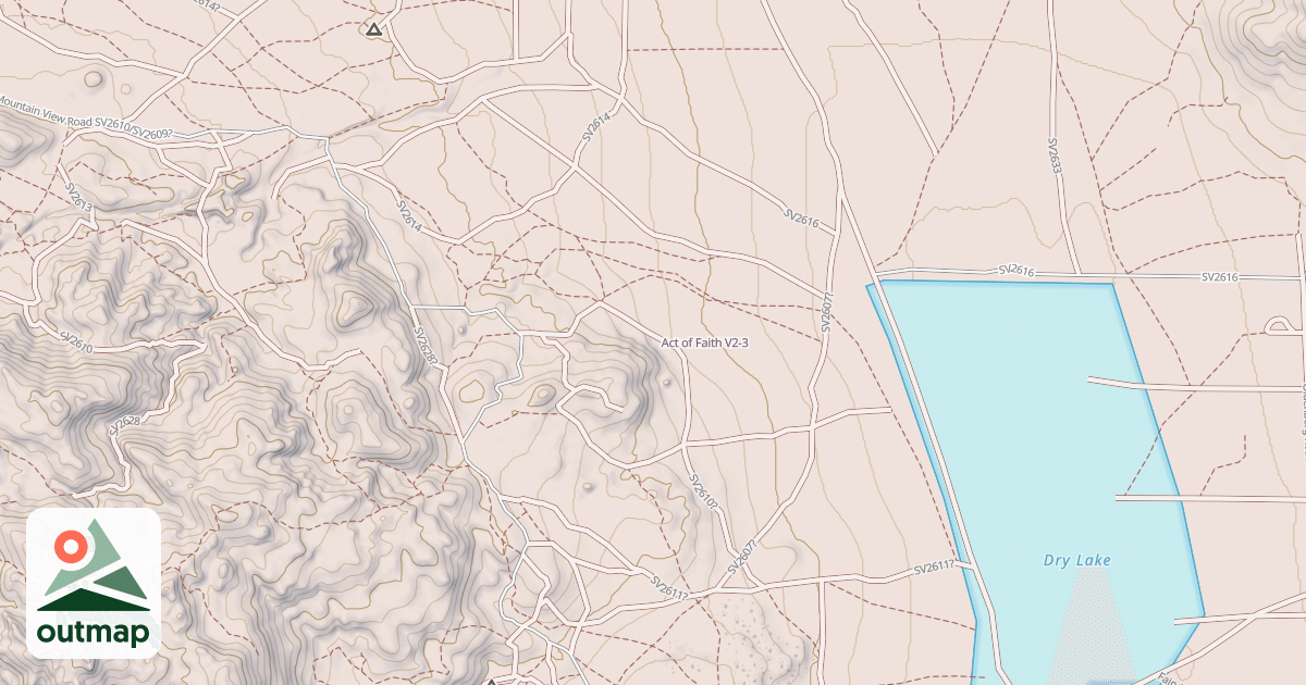 Map of Act of Faith