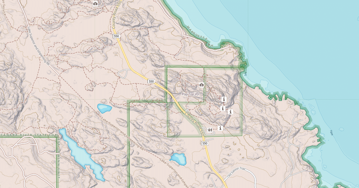 Map preview of Pop Top