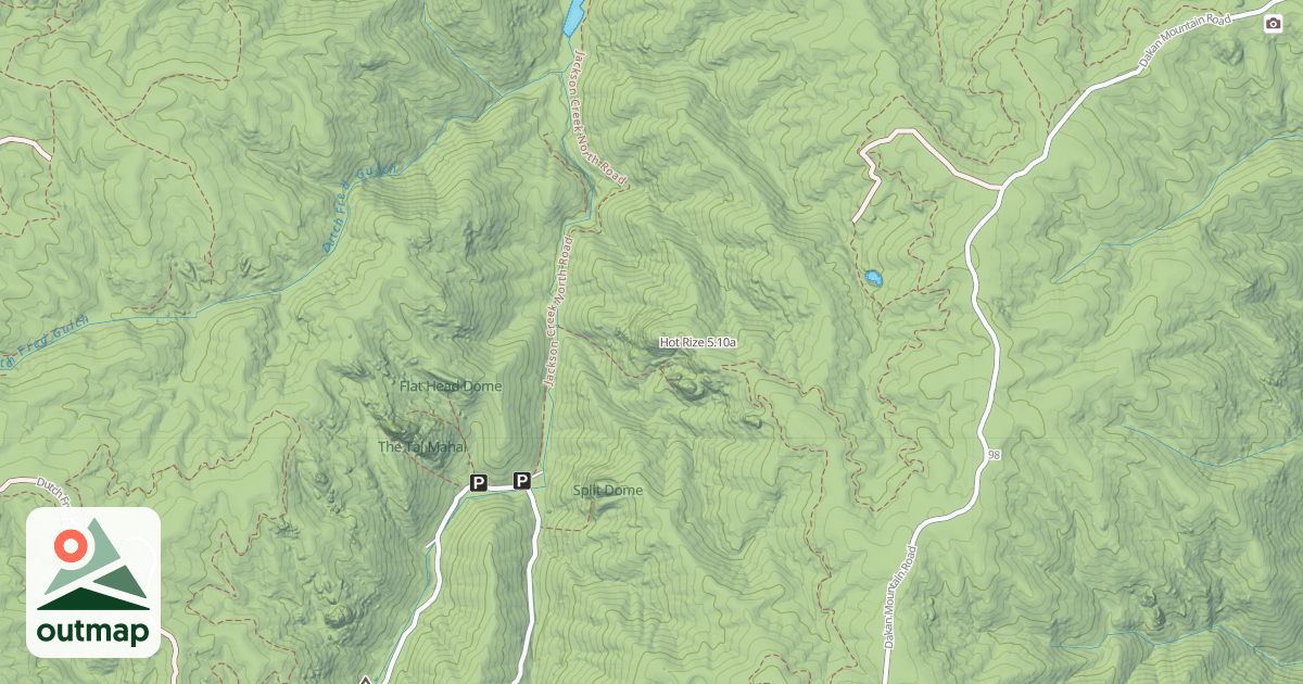 Map of Hot Rize