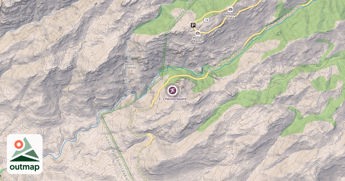 Map of 3 - Checkerboard