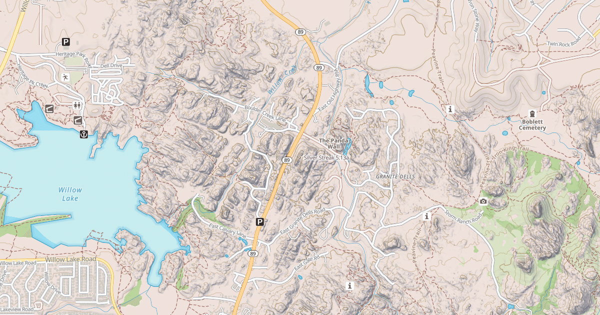 Map preview of Silver Streak