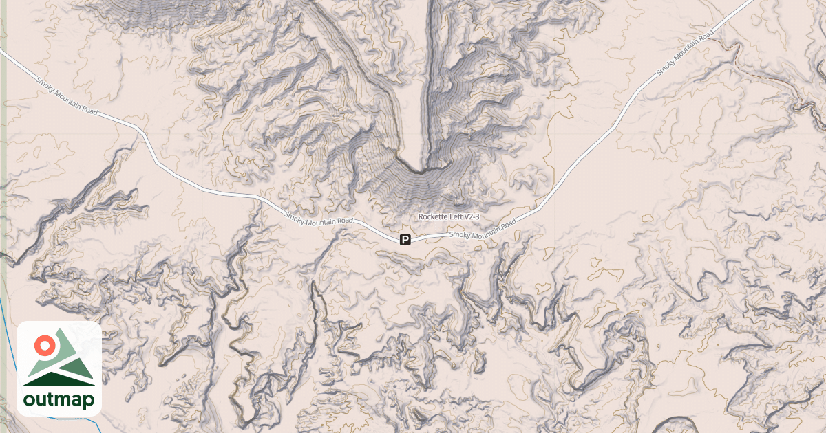 Map of Rockette Left