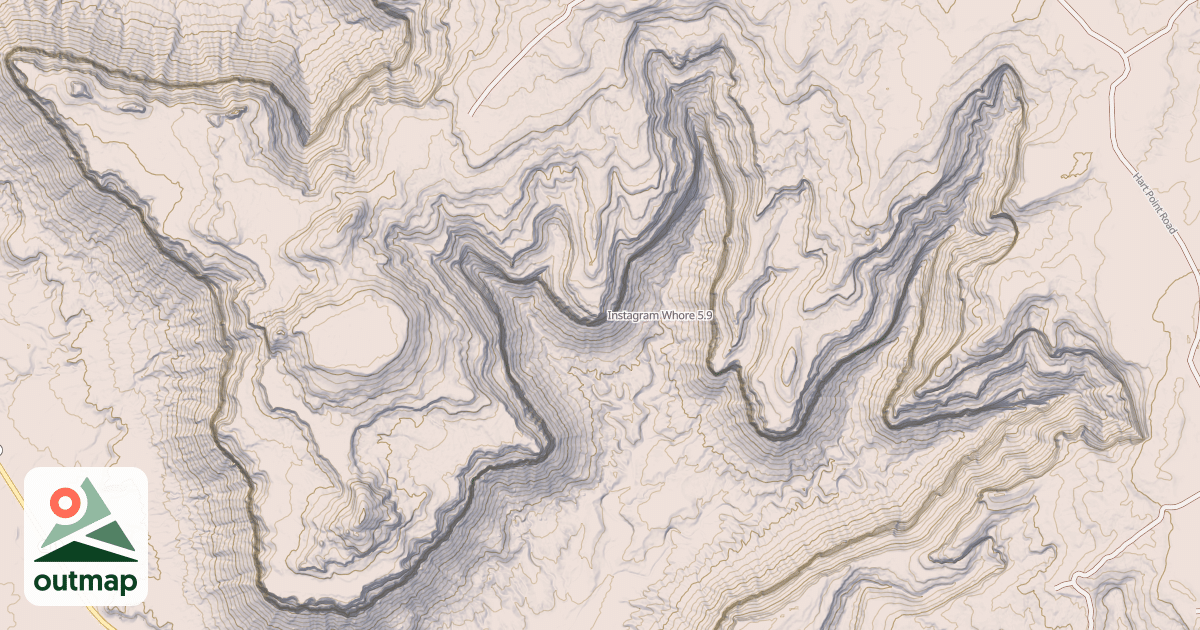 Map of Instagram Whore