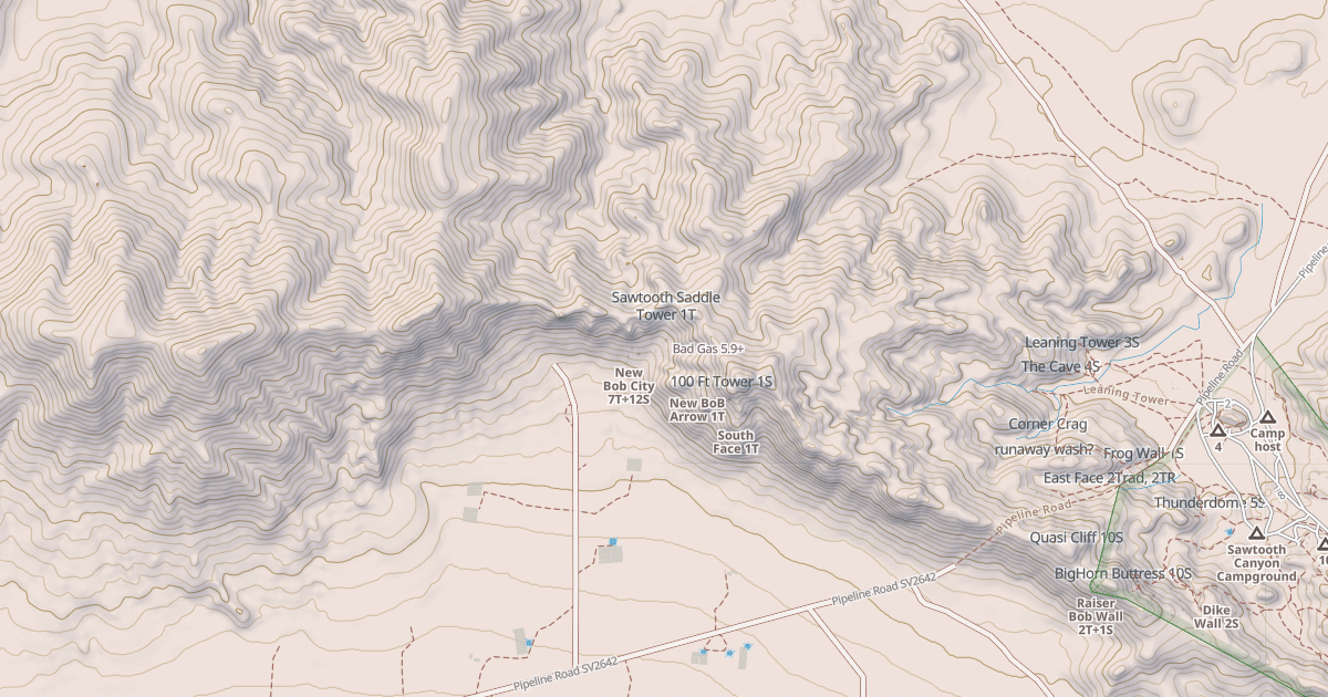 Map preview of Bad Gas