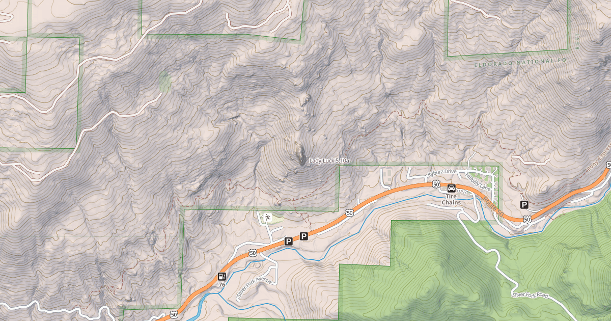Map preview of Lady Luck